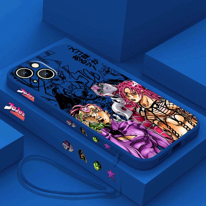 جراب هاتف سائل بتصميم أنمي JOJ - مراجعة Apple Iphone 15 Pro Max وسعره