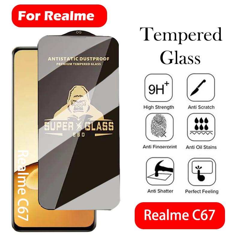 KingKong الغوريلا الزجاج المقس - مراجعة Realme C67 وسعره