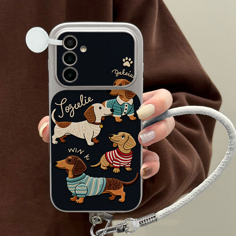 جراب هاتف بتصميم كلب داشهند كر - مراجعة Camera Lens Protector وسعره