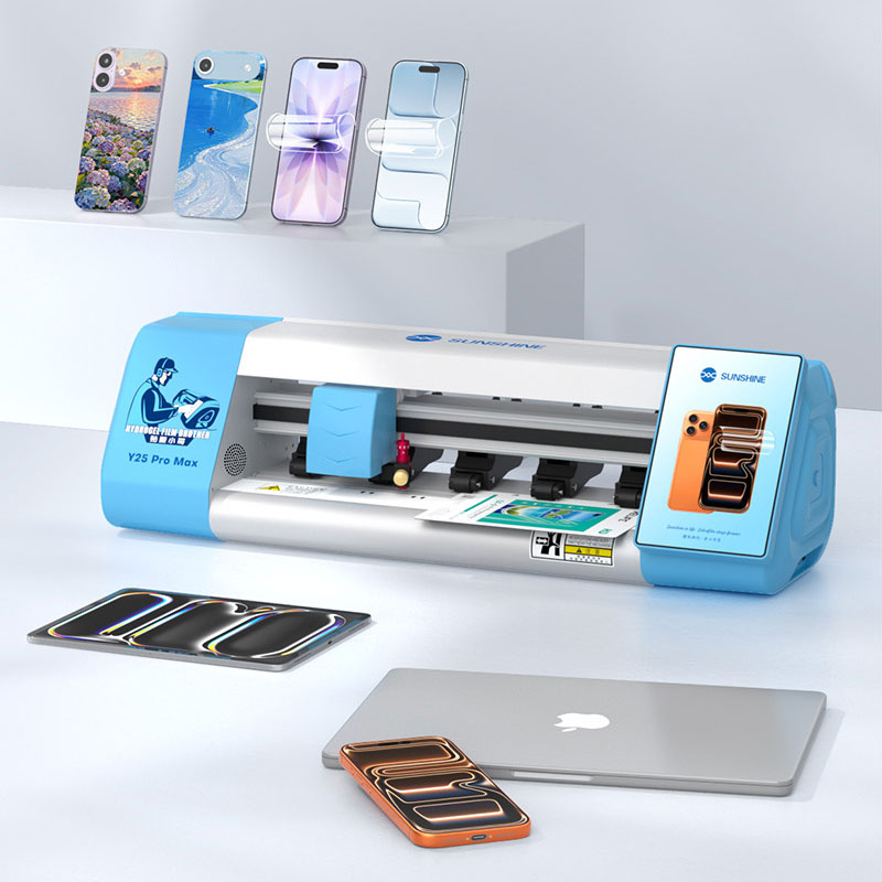 آلة قطع الأفلام SUNSHINE Y25 P - مراجعة Screen Protector Cutter وسعره